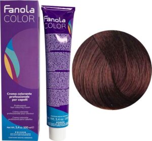 Fanola Haarverf Professional Colouring Cream 6.4 Dark Blonde Copper - Afbeelding 2