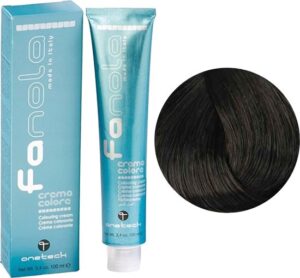 Fanola Haarverf Professional Colouring Cream 4.00 Intense Chestnut - Afbeelding 2