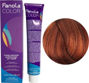Fanola Haarverf Professional Colouring Cream 7.43 Blonde Copper Golden