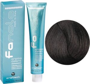 Fanola Haarverf Professional Colouring Cream 4.14 Coffee - Afbeelding 3