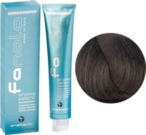 Fanola Haarverf Professional Colouring Cream 4.03 Warm Chestnut - Afbeelding 2