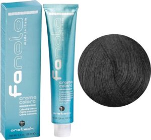Fanola Haarverf Professional Colouring Cream 1.0 Black
