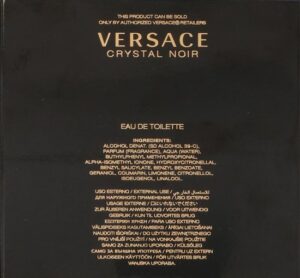 Versace Crystal Noir - 50 ml - Eau de toilette - Afbeelding 4