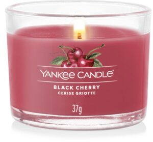Yankee Candle Geurkaars Filled Votive Black Cherry - 4 cm / ø 5 cm - Afbeelding 2