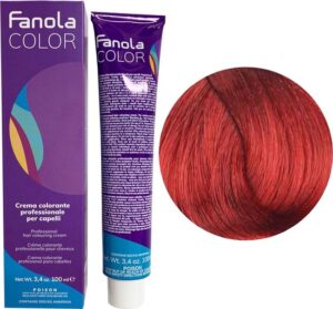 Fanola Haarverf Professional Colouring Cream 7.6 Blonde Red