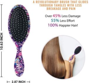 Wet Brush - Original Haarborstel ontklitter - Zeemeerminnen en Unicorns - IntelliFlex - Afbeelding 3