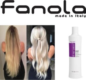 Fanola No-Yellow Shampoo - 350 ml - Afbeelding 2