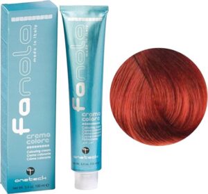 Fanola Haarverf Professional Colouring Cream 6.46 Dark Blonde Copper Red