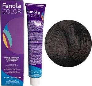 Fanola Haarverf Professional Colouring Cream 4.14 Coffee - Afbeelding 2