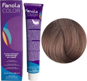 Fanola Cream Color - 100 ml - 8.1 Light Blonde Ash - Afbeelding 2