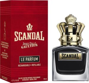 Jean Paul Gaultier Scandal pour Homme Le Parfum Refillable - 50 ml - eau de parfum intense spray - herenparfum