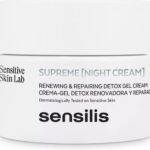 Anti-Rimpel Nachtcrème Sensilis Supreme Real Detox (50 ml)