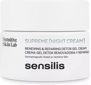 Anti-Rimpel Nachtcrème Sensilis Supreme Real Detox (50 ml)