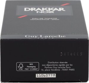 Guy Laroche Drakkar Noir 10 0ml - Eau de Toilette - Afbeelding 4