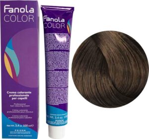 Fanola Cream Color - 100 ml - 6.00 Intense Dark Blonde - Afbeelding 2