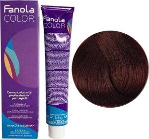Fanola Haarverf Professional Colouring Cream 5.66 Light Chestnut Intense Red