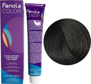Fanola Haarverf Professional Colouring Cream 5.11 Light Chestnut Intense Ash