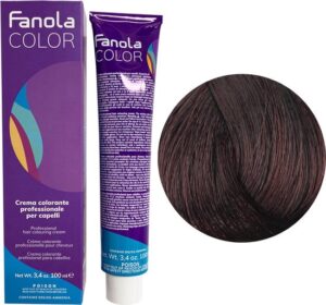 Fanola Haarverf Professional Colouring Cream 4.6 Chestnut Red - Afbeelding 2