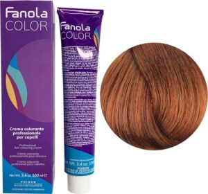 Fanola Haarverf Professional Colouring Cream 8.34 Light Blonde Golden Copper