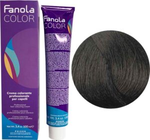 Fanola Haarverf Professional Colouring Cream 3.0 Dark Chestnut - Afbeelding 2