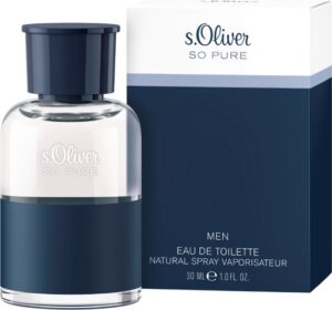 s. Oliver So Pure Men Eau de Toilette Spray 30 ml - Afbeelding 2