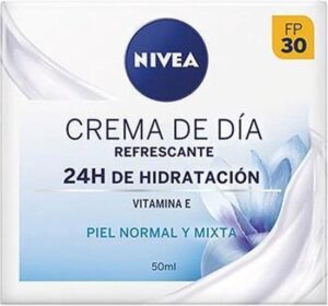 Nivea Cuidado De Día Hidratante Spf30 Piel Normal Y Mixta 50ml