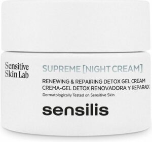 Anti-Rimpel Nachtcrème Sensilis Supreme Real Detox (50 ml) - Afbeelding 2