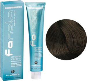 Fanola Haarverf Professional Colouring Cream 5.00 Intense Light Chestnut - Afbeelding 2