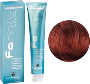 Fanola Haarverf Professional Colouring Cream 6.44 Dark Blonde Intense Copper