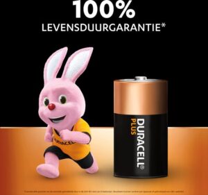Duracell Plus Alkaline D batterijen - 2 stuks - Afbeelding 2