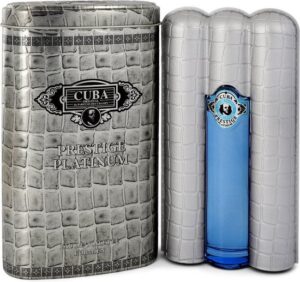 Cuba Prestige Platinum by Fragluxe 90 ml - Eau De Toilette Spray - Afbeelding 2