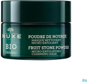 Nuxe Bio Organic Fruit Stone Powder Micro Exfoliating Cleansing Mask 50ml - Afbeelding 4