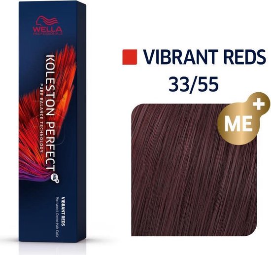 550x517-79 Wella Professionals Koleston Perfect Me+ - Haarverf - 33/55 Vibrant Reds - 60ml - Afbeelding 1