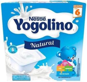 Nestle Nestle Natural Iogolino 6 Months 4 X 100g