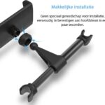Lab31 tablethouder - universeel - 360 graden - tablet houder auto - hoofdsteun - Universal - geschikt voor toestellen tussen de 138mm tot 298mm