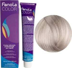 Fanola Cream Color - 100 ml - 12.1 Superlight Blonde Ash - Afbeelding 2
