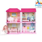 Maxenza HC507651 Interactieve Poppenhuis - LED Verlicht - 113 Delig - Voor Meisjes Vanaf 3 Jaar