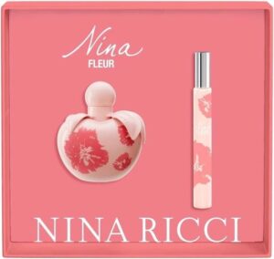 Nina Ricci Nina Fleur Eau De Toilette Spray 50ml Set 2 Pieces