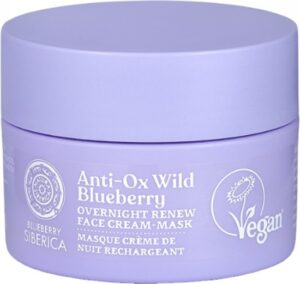 Natura Siberica Bosbessen Siberica Opladend Nachtcrème Masker 50 ml