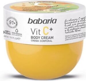 Babaria Vitamin C+ Body Cream 100% Vegan 400 Ml - Afbeelding 4
