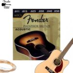 Fender 60CL Phosphor Bronze Full Bottom Gitaarsnaren Voor Akoestische gitaar
