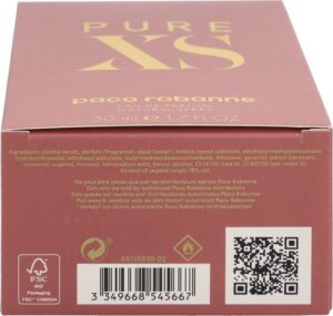 Paco Rabanne Pure XS for Her 50 ml Eau de Parfum - Damesparfum - Afbeelding 4