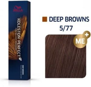 Wella Professionals Koleston Perfect Me+ - Haarverf - 5/77 Deep Browns - 60ml - Afbeelding 4