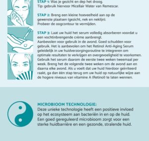 Remescar Retinol Serum - Anti Aging serum voor een gladde en egale huid, met Collageen boost ter vermindering van onzuiverheden, Gezicht serum met 0,25% Retinol voor vrouwen en mannen, 30 ml - Afbeelding 4