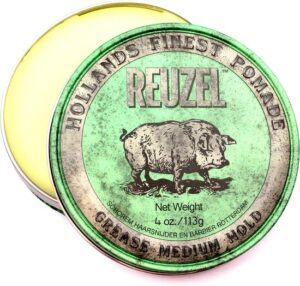 Reuzel Green Grease Medium Hold Haarwax - 113 gram - Afbeelding 2