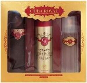 Cuba - Cuba Royal Gift Set 100 Ml Edt, After Shave (After Shave) Royal 100 Ml And 200 Ml Royal Deospray - Afbeelding 3