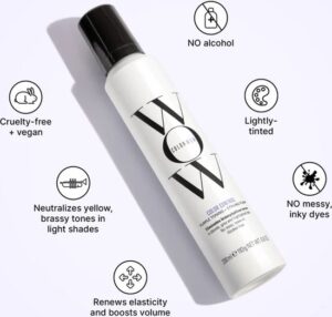 Color Wow Color Control Purple Toning and Styling Foam - 200 ml - Afbeelding 4