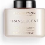 Makeup Revolution - Loose Baking Powder Translucent - Transparentní pudr 32 g