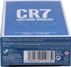 CR7 Play It Cool by Cristiano Ronaldo 50 ml - Eau De Toilette Spray - Afbeelding 4