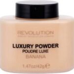 Makeup Revolution - Luxury Powder - Minerální pudr 42 g Banana -